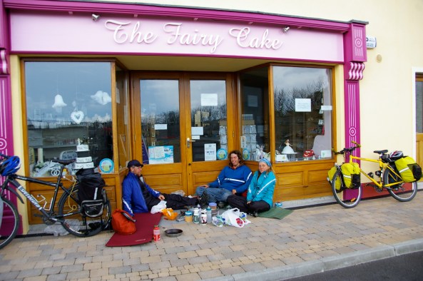 Repas à l'abri du vent